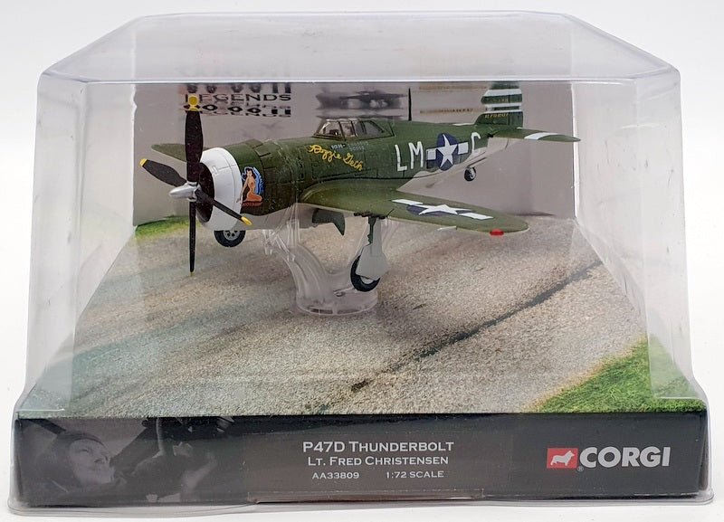 Corgi 1/72 Scale Model Aircraft AA33809 - P47D Thunderbolt Lt Fred Christensen