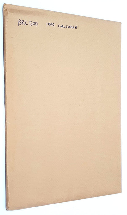 Brooklin Models BRC500 - 1992 Colour A4 Calendar - 1 Of 500 RARE!