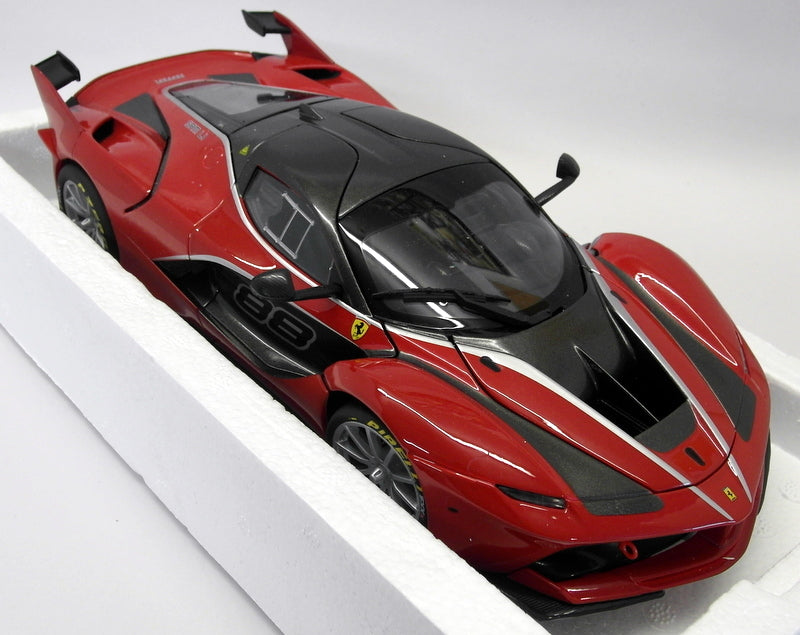 Burago Signature 1/18 Scale Diecast - 18-16907 Ferrari FXX K Supercar Red