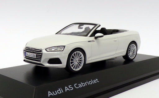 Spark 1/43 Scale 501.17.053.32 - Audi A5 Cabriolet - Tofana White