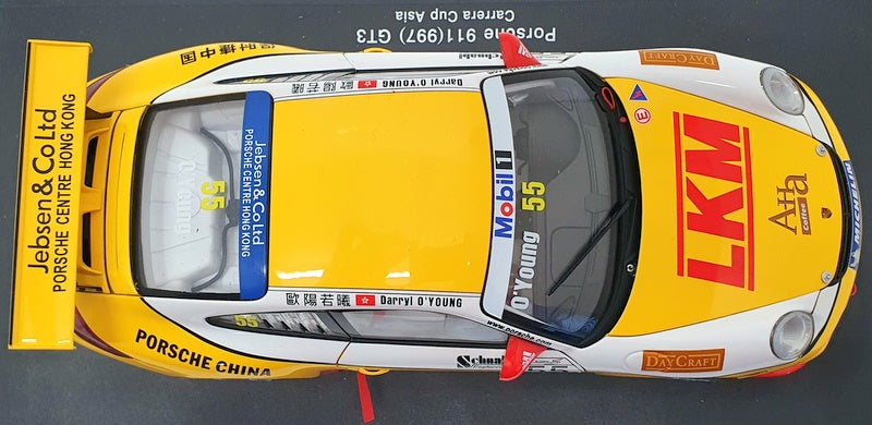Autoart 1/18 Scale 80785 - 911 997 GT3CUP #55 LKM 2007 Darryl O'Young