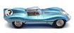 Provence Moulage 1/43 Scale Built Kit PM9621 - Jaguar D Type Race Car - #3 Blue