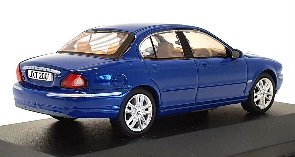 Atlas Editions 1/43 Scale Model Car 4 641 129 - Jaguar X Type - Blue