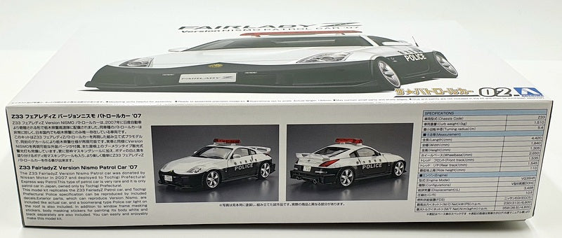 Aoshima 1/24 Scale Model Kit 02 - Nissan Fairlady Z Nismo Patrol 07