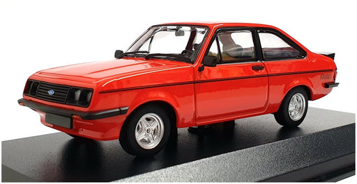 Maxichamps 1/43 Scale 940 084301 - 1975 Ford Escort II RS 2000 - Red