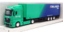 Burago 1/43 Scale 18-31460 - Mercedes Benz Hauler Truck & Trailer - Falken Tires
