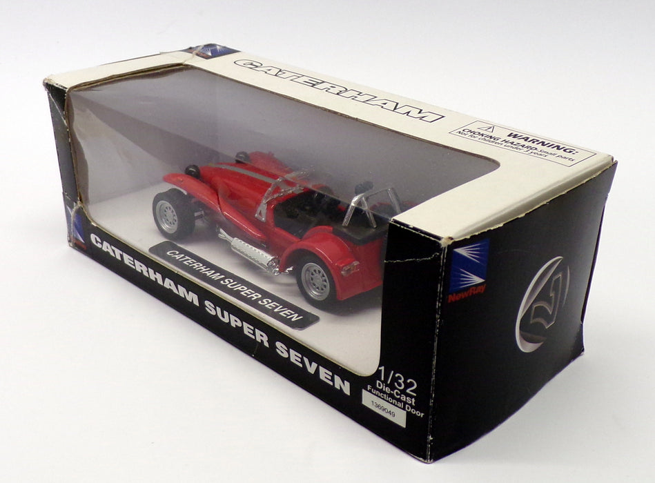 NewRay 1/32 Scale Model Car 51853 - Caterham Super Seven - Red