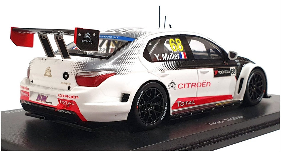 Spark 1/43 Scale S4525 - Citroen C-Elysee WTCC Winner R2 Race Of Marocco 2015