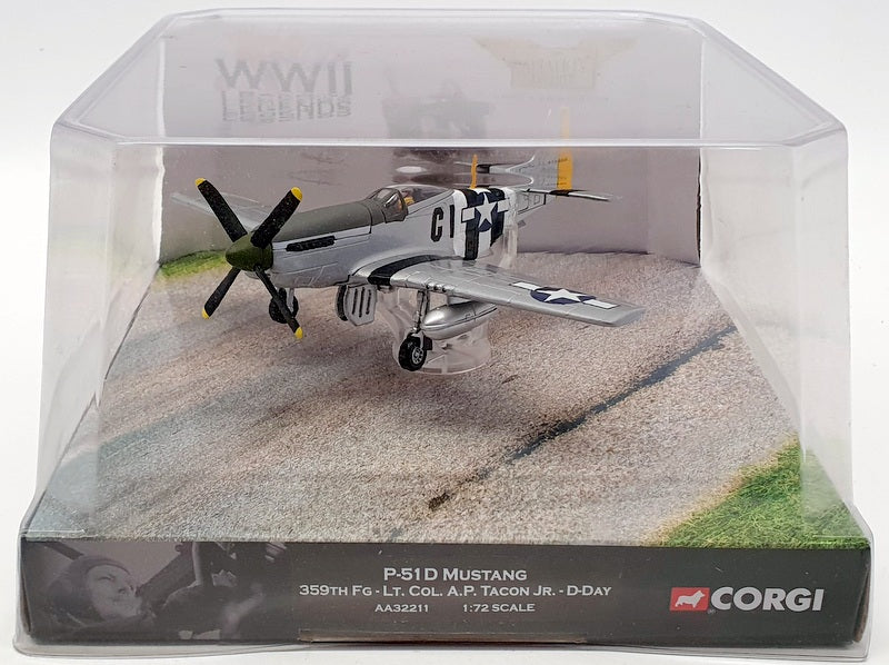 Corgi 1/72 Scale Model Aircraft AA32211 - P51D Mustang 359th FG Lt Col A.P.Tacon