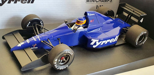 Minichamps 1/18 Scale 110890304 - Tyrrell Ford 018 M.Alboreto 3rd Mexican 1989