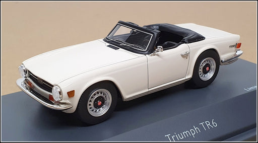 Schuco 1/43 Scale Resin 450915100 - Triumph TR6 - White