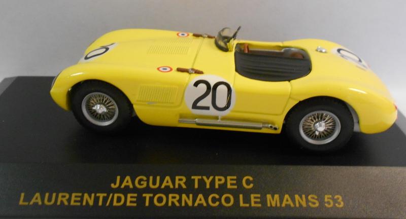 Ixo 1/43 Scale - LMC005 JAGUAR TYPE C #20 LE MANS 1953