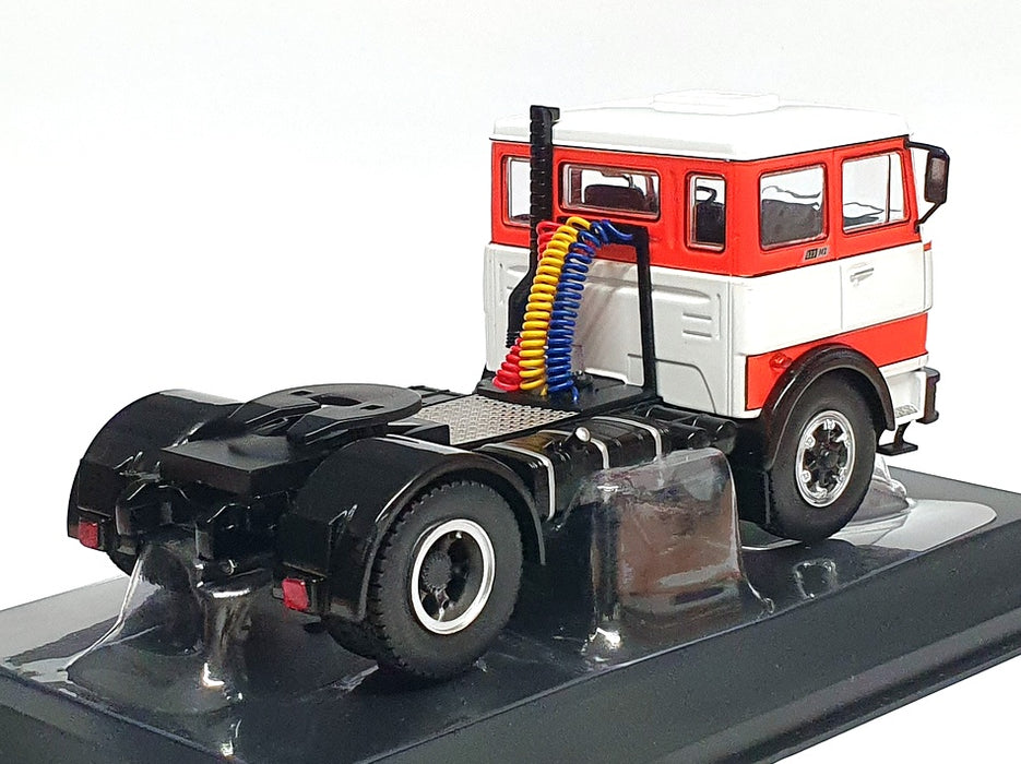 Ixo 1/43 Scale Diecast TR093 - 1980 Fiat 619 N1 Truck - Orange/White