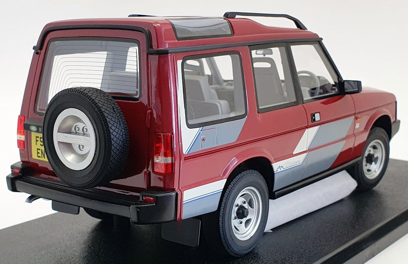 Cult Models 1/18 Scale Model Car CML0811 - 1989 Land Rover Discovery - Met Red