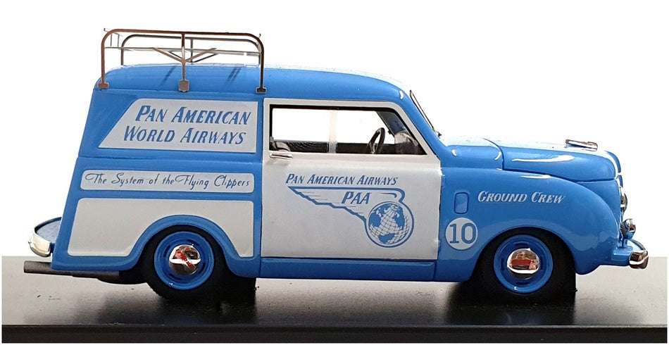 Goldvarg 1/43 Scale GC-PAA-004 - 1949 Crosley Van Pan American - Blue/White