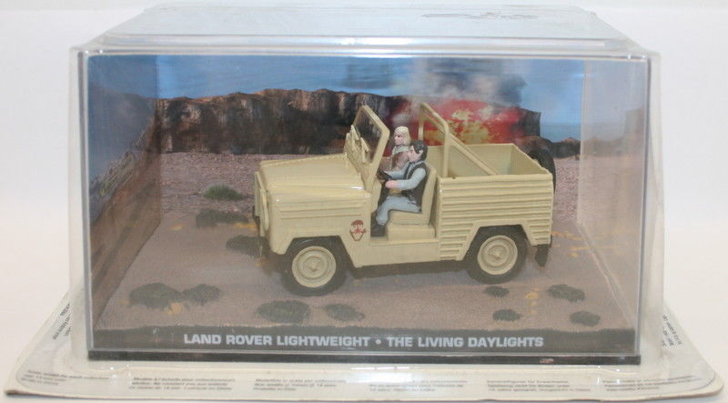 Fabbri 1/43 Scale Diecast - Land Rover Lightweight - The Living Daylights