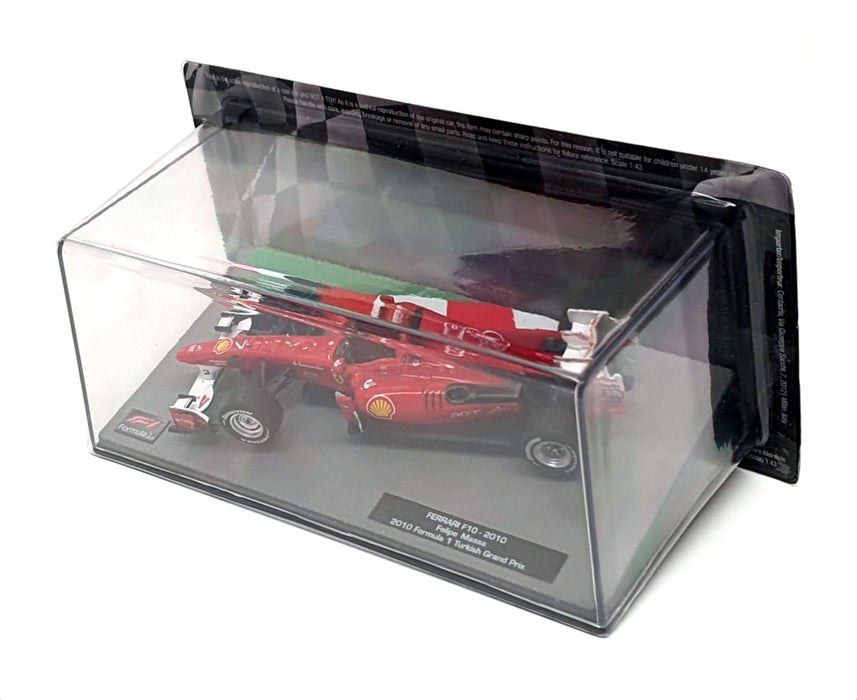 Altaya 1/43 Scale 28522G - F1 Ferrari F10 - Turkish GP 2010 F. Massa