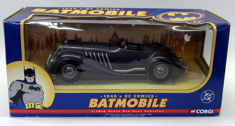 Corgi 1/18 Scale Diecast - 77606 1940'S Comics DC Comics Batmobile