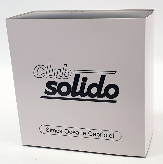 Solido 1/43 Scale Diecast S1001102 -Simca Oceane Cabriolet - Orange