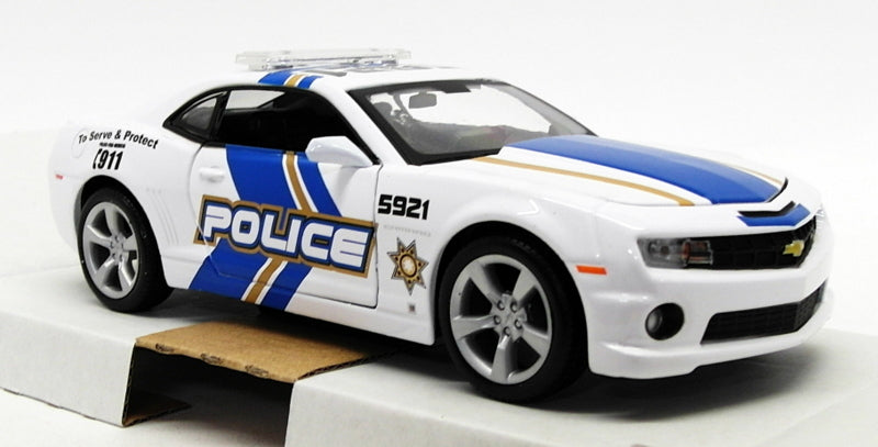 Maisto 1/24 Scale Diecast 31208 - 2010 Chevrolet Camaro SS RS Police Car