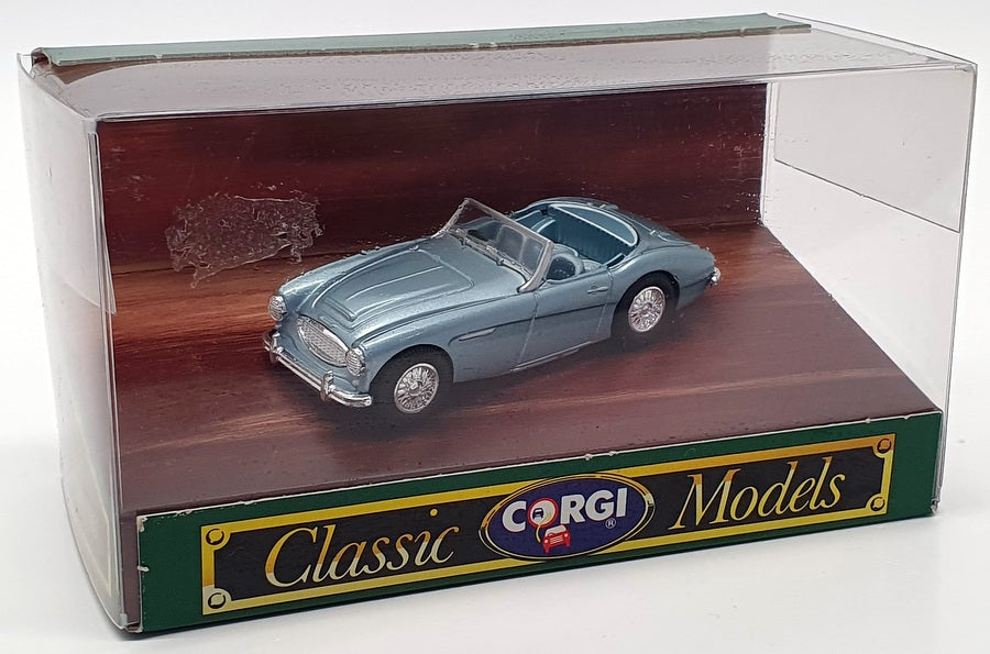 Corgi 1/43 Scale Model Car D734 - Austin Healey 3000 - Metallic Lgt. Blue