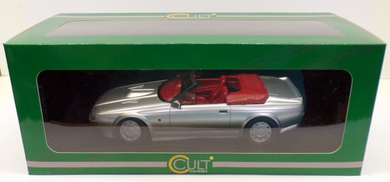 Cult Models 1/18 Scale CML034-2 - 1987 Aston Martin V8 Zagato - Metallic Silver