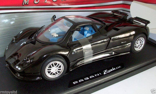 MOTORMAX 1/18 - 73147 PAGANI ZONDA C12 - BLACK