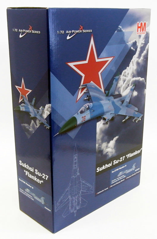 Hobby Master 1/72 Scale Aeroplane HA6004 - Sukhoi Su-27 Flanker TS-2701