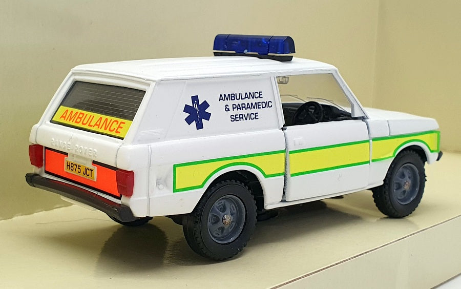 Verem 1/43 Scale Diecast 999/03 - Range Rover - Ambulance Paramedic Service