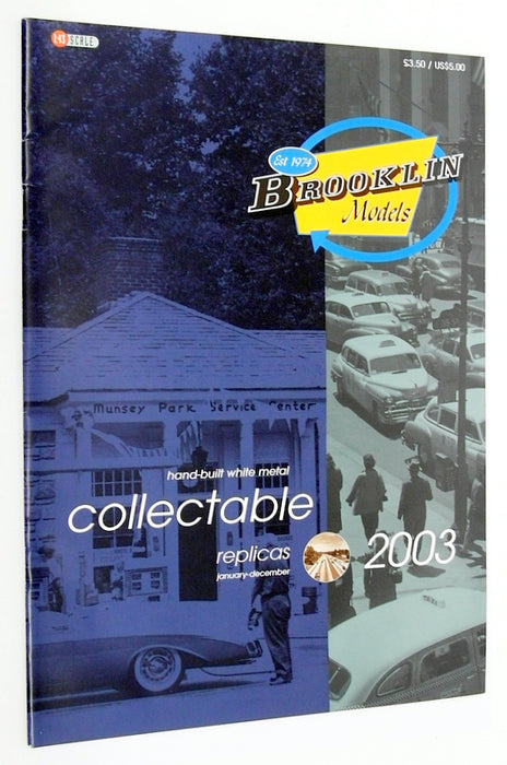 Brooklin Models - Jan-Dec 2003 Fully Illustrated Catalogue A4