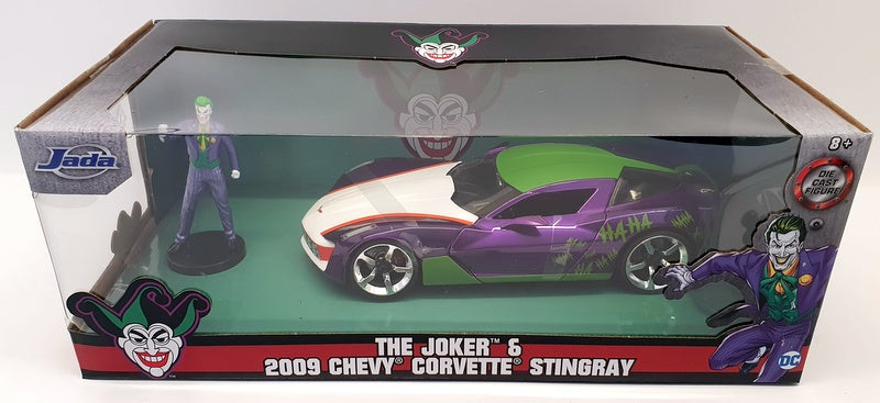 Jada 1/24 Scale 31199 - 2009 Chevy Corvette Stingray - The Joker