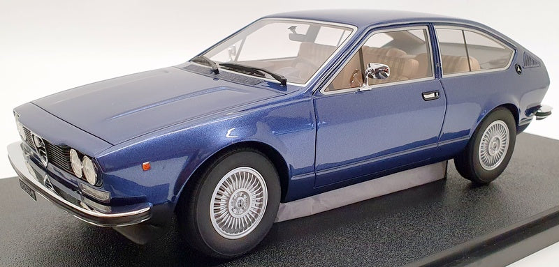 Cult 1/18 Scale Model Car CML 083-2 - 1974 Alfa Romeo 1.8 Alfetta GT - Met Blue