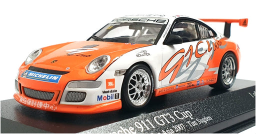 Minichamps 1/43 Scale 400 076488 - Porsche 911 GT3 Cup Asia 2007