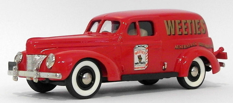 Brooklin 1/43 Scale BRK9X 044  - 1940 Ford Sedan Delivery Weeties Red 1 Of 750