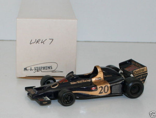 WESTERN MODELS SIGNED 1st VERSION - 1/43 SCALE WRK7 1977 WOLF WR1 #20 SCHECKTER