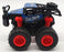 Kandy Toys 12cm Long TY3509 - Rock Crawlers 4WD Power Friction Power - Blue