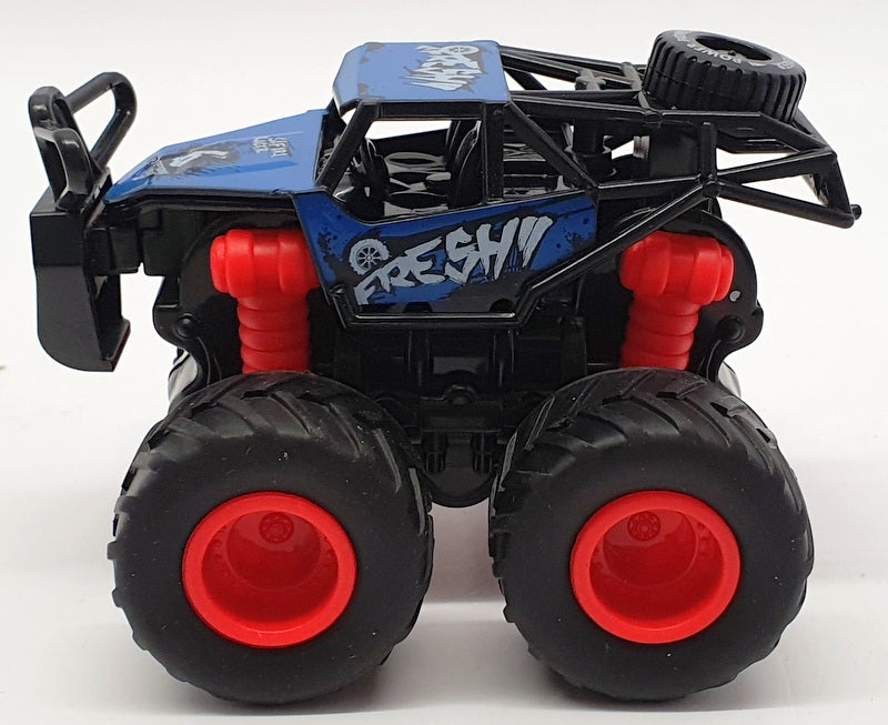 Kandy Toys 12cm Long TY3509 - Rock Crawlers 4WD Power Friction Power - Blue
