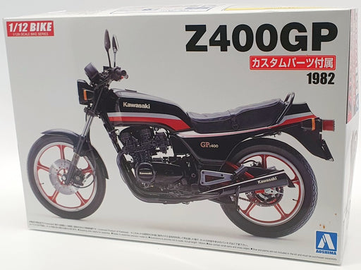 Aoshima 1/12 Scale Model Motorcycle Kit 54567 - 1982 Kawasaki Z400GP