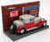 Matchbox Appx 10cm Long Diecast Y-24 - 1927 Bugatti T44 - Red/Grey