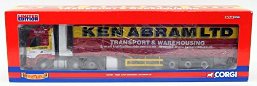 Corgi 1/50 Scale Model Truck CC13907 - Foden Alpha Curtainside - Ken Abram Ltd.