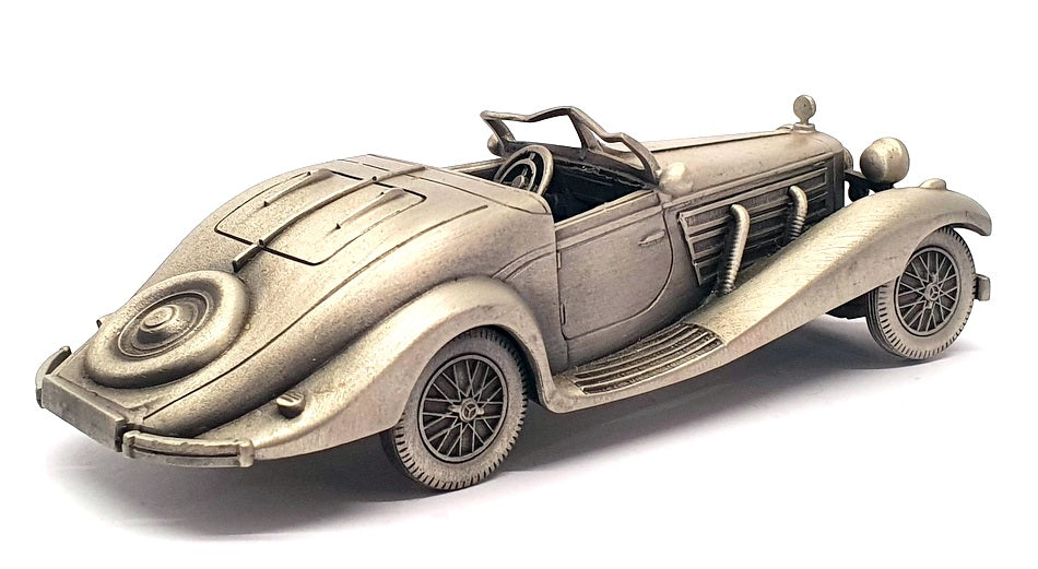 Danbury Mint Appx 14cm Long Pewter DA16321H - 1935 Mercedes Benz 500K