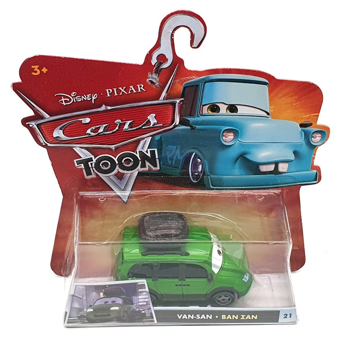 Mattel Disney Pixar Cars R8597 #21 - Van-San Vehicle - Green