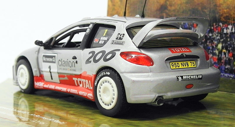 Vitesse 1/43 Scale 43003 - Peugeot 206 WRC Rally Of Great Britain 2002