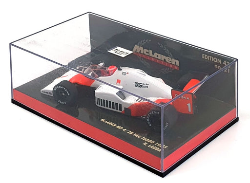 Minichamps 1/43 Scale 530 854301 - F1 McLaren MP 4/2B Tag Turbo 1985 - N.Lauda