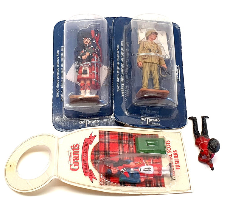 Del Prado William Grants DW01 - Set Of 4 Metal Soldiers