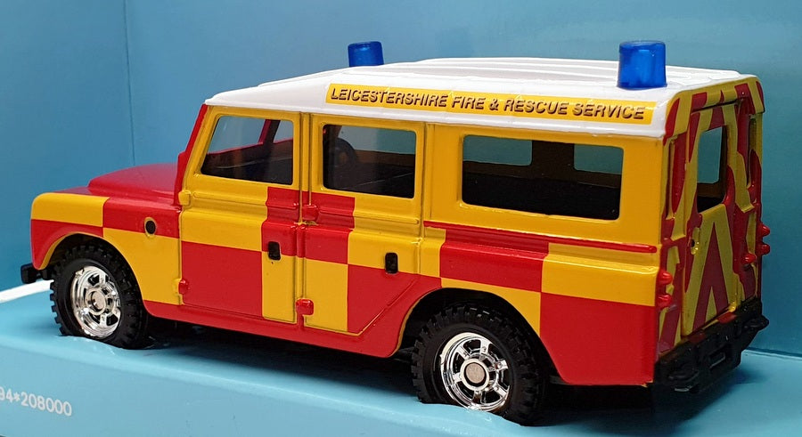 Corgi 12cm Long Diecast 57905 - Land Rover - Leicestershire Fire & Rescue