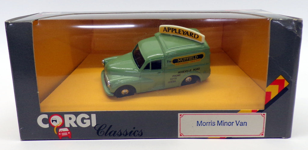 Corgi 1/43 Scale C957/11 - Morris Minor Van - Appleyard — R.M.Toys Ltd