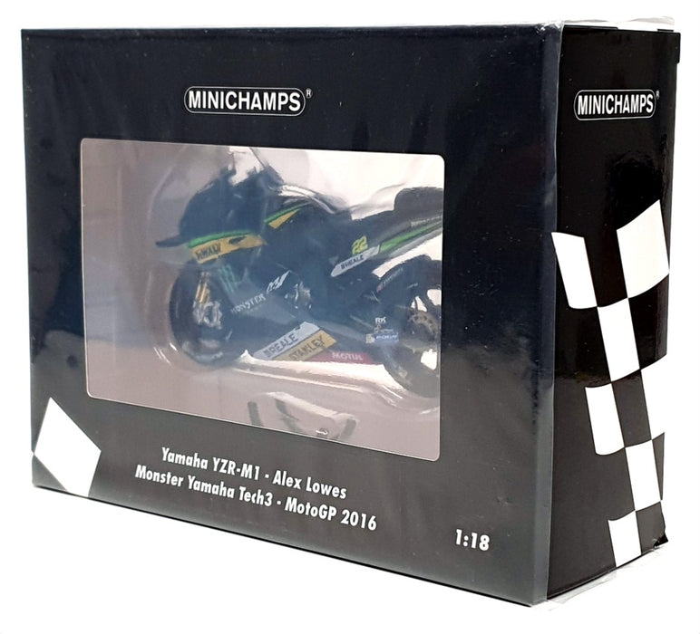 Minichamps 1/18 Scale 182 163022 - Yamaha YZR-M1 Motorbike MotoGP 2016