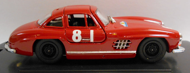 Bang 1/43 Scale Metal Model - 7100 MERCEDES 300 SL TOUR DE FRANCE RED