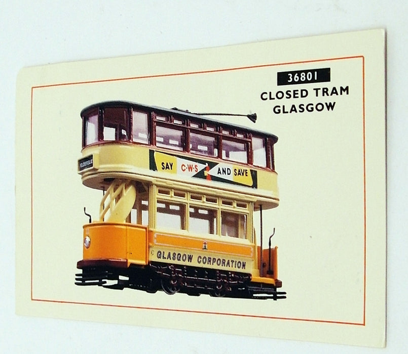 Corgi Appx 10cm Long Diecast 36801 - Glasgow Closed Tram